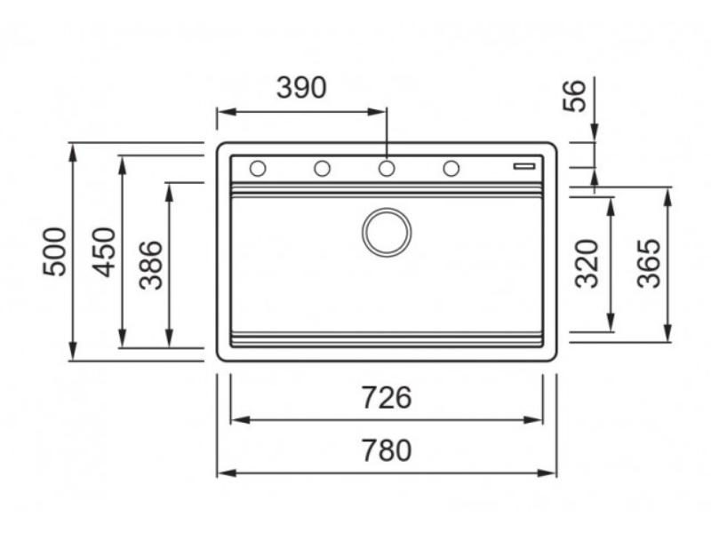 ELLECI BEST-F 130 K96 FLUSH MOUNT